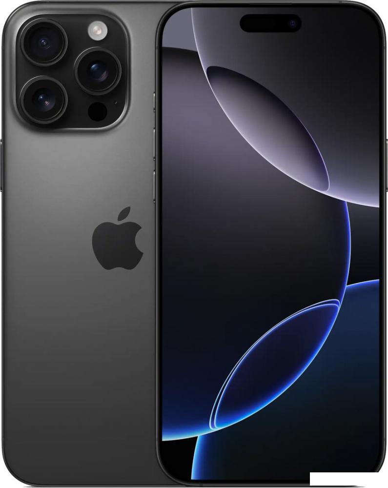Смартфон Apple iPhone 16 Pro Max 512GB (черный титан)