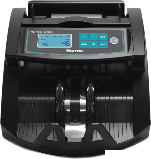 Счетчик банкнот Mertech C-3000 (черный)