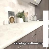 Готовые кухни Кортекс-мебель Корнелия Лира НШ60р (белый/королевский опал)