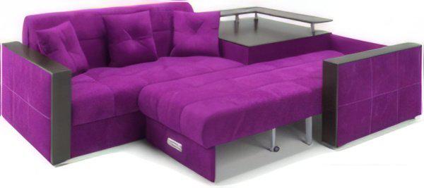 Диваны Мебель-АРС Прага (фиолетовый)