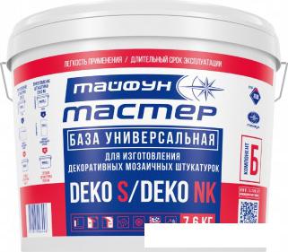 Штукатурка Тайфун Мастер База Deko NK, DEKO S Компонент Б (7.6 кг)