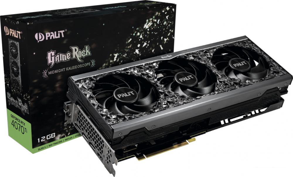 Видеокарта Palit GeForce RTX 4070 Ti GameRock NED407T019K9-1045G