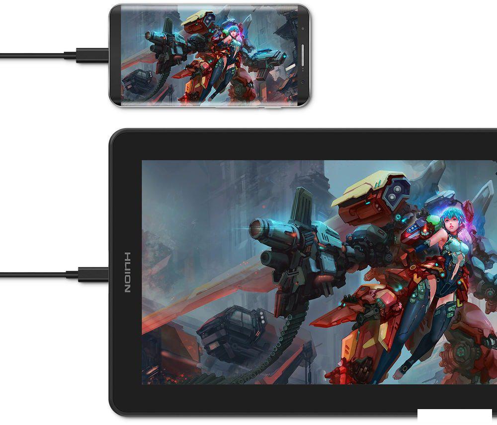 Графический монитор Huion Kamvas 13 (космический черный)