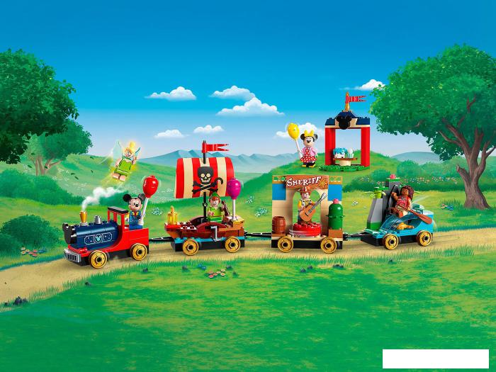 Конструктор LEGO Disney 43212 Праздничный поезд Диснея