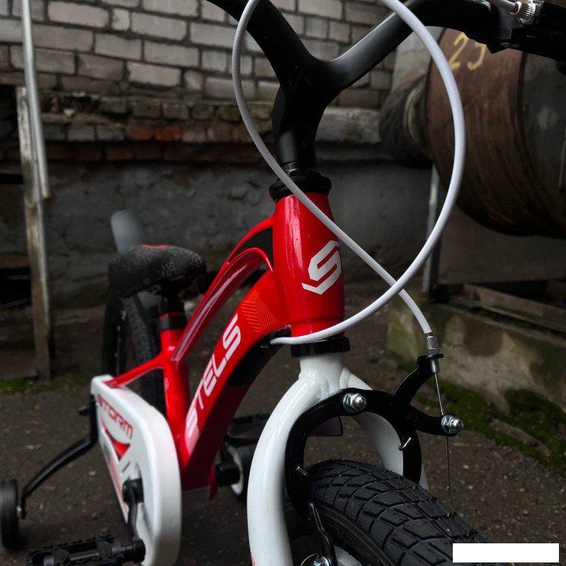 Детский велосипед Stels Storm KR 18 2024 (красный)