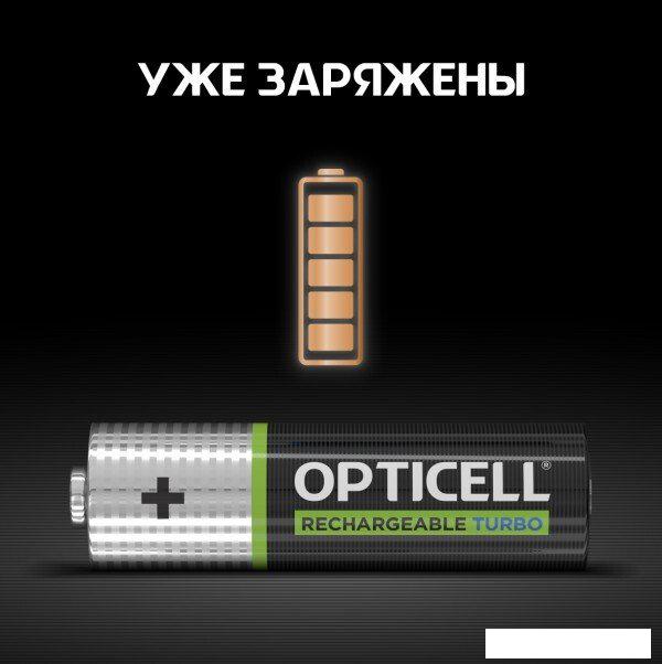 Аккумулятор Opticell Turbo Rechargeable AA (4 шт)
