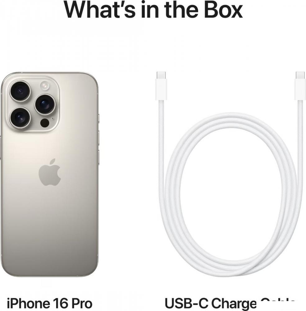 Смартфон Apple iPhone 16 Pro 128GB (природный титан)