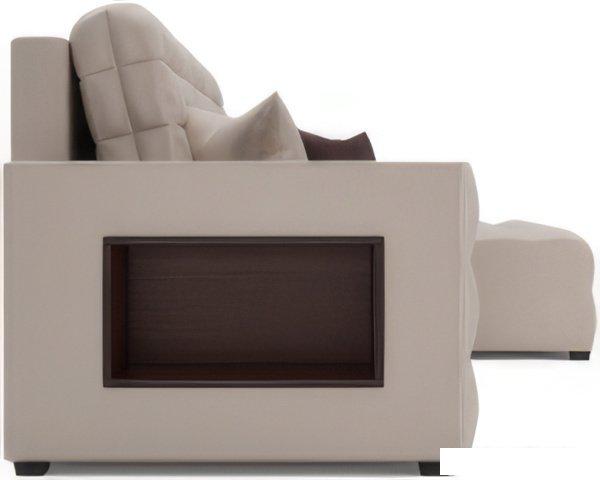 Диваны Мебель-АРС Мадрид правый (бархат бежевый Star Velvet 6 Beige)