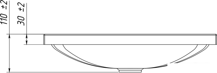 Умывальник Belux Порто ПО 500