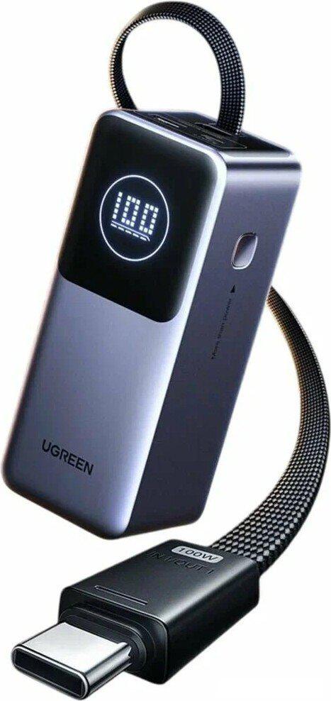 Внешний аккумулятор Ugreen PB723 20000mAh (серый)