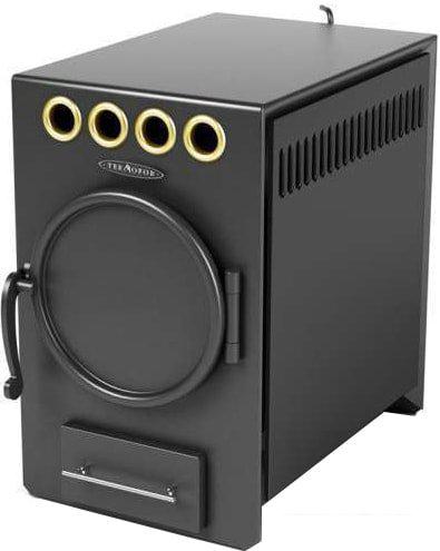 Свободностоящая печь-камин Термофор Нормаль 2 Турбо (ТЗ, антрацит)