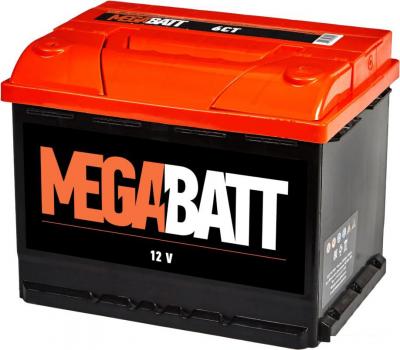 Автомобильный аккумулятор Mega Batt 6СТ-62 NR (60 А·ч)
