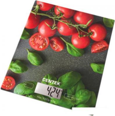 Кухонные весы CENTEK CT-2462 (черри)