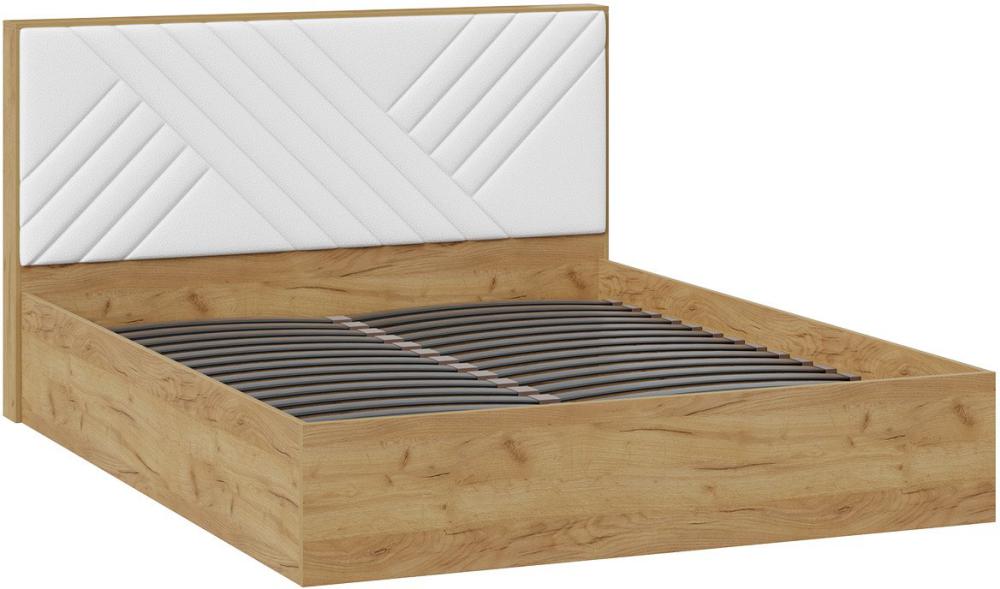 Кровати Трия Хилтон универсальная тип 1 160x200 (дуб крафт золотой/белый)