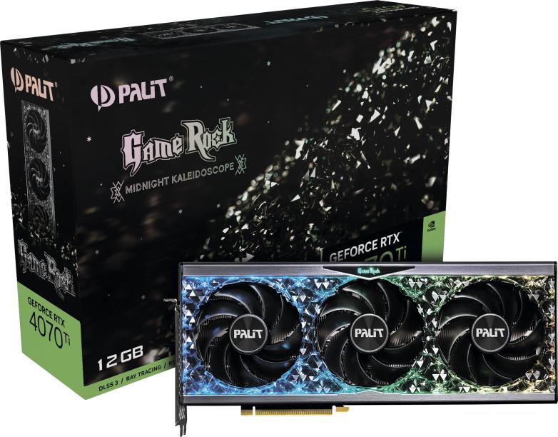 Видеокарта Palit GeForce RTX 4070 Ti GameRock NED407T019K9-1045G