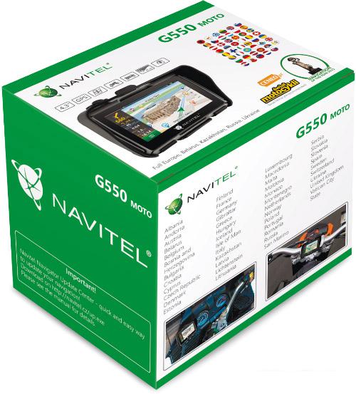 GPS навигатор NAVITEL G550 Moto