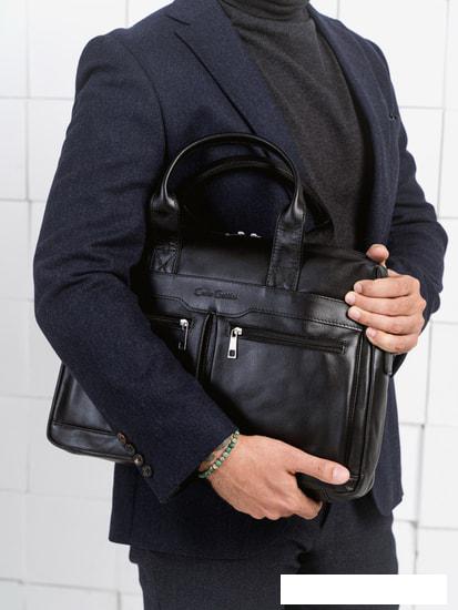 Женские и мужские сумки Carlo Gattini Lugano 1007-01 (черный)