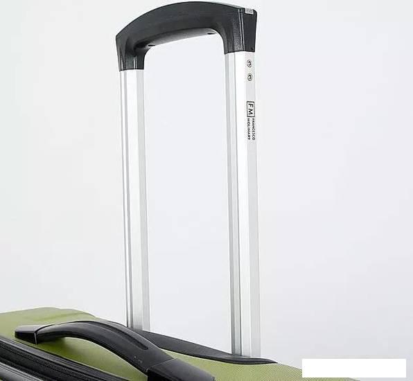 Чемодан-спиннер Francesco Molinary 336-161426/3-20 (салатовый)