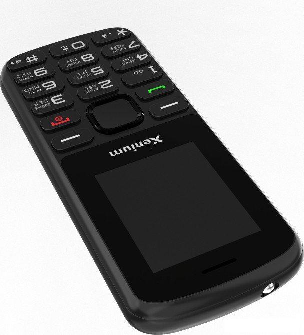Кнопочный телефон Xenium X170 (черный)
