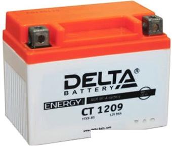 Мотоциклетные аккумуляторы Delta CT 1209 (9 А·ч)