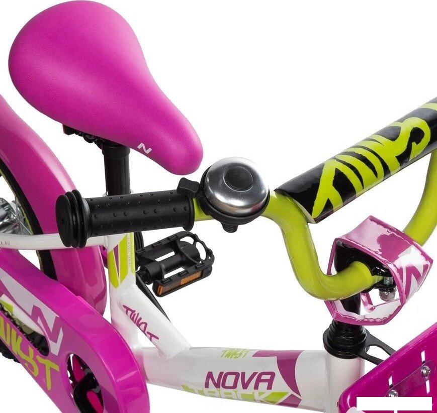 Детский велосипед Novatrack Twist 14 141TWIST.WT5 (белый, разобранный)