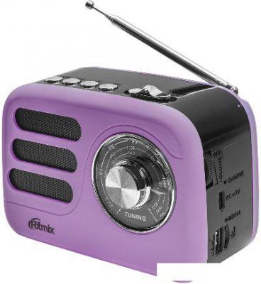 Радиоприемник Ritmix RPR-033 (лавандовый)