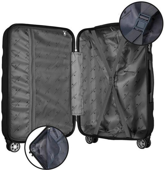 Чемоданы, сумки-тележки Peterson PTN 5806-W-M (красный)