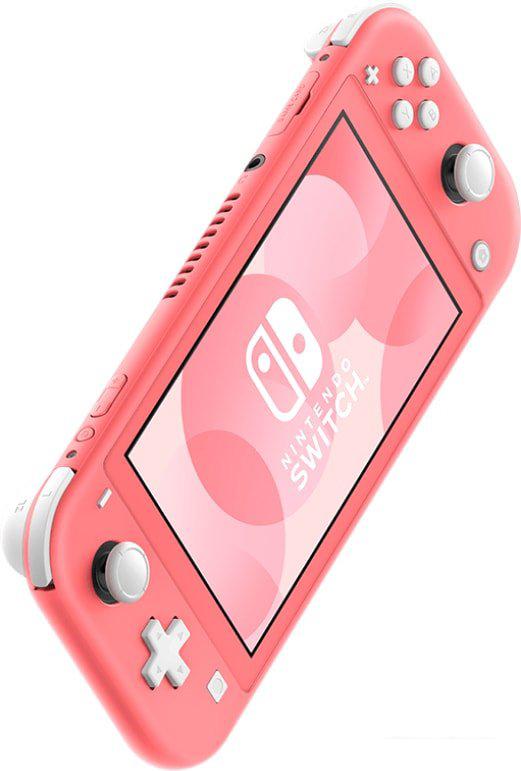 Игровая приставка Nintendo Switch Lite (коралловый)