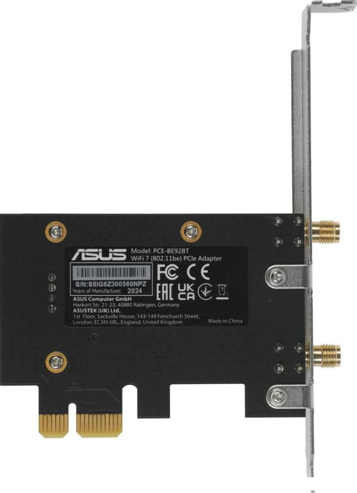 Wi-Fi/Bluetooth адаптер ASUS PCE-BE92BT