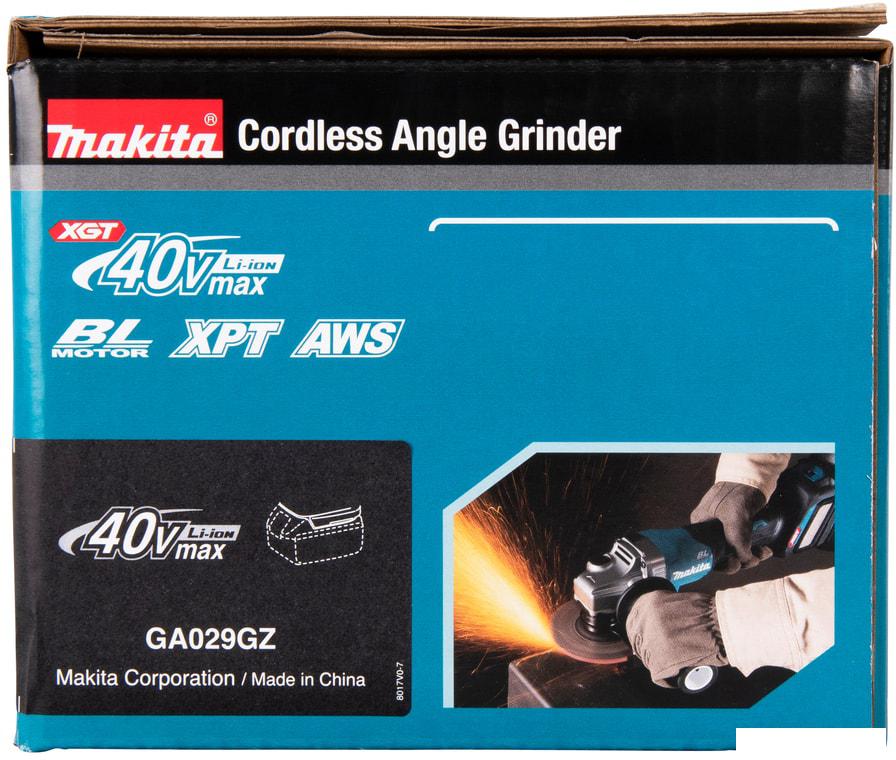 Угловая шлифмашина Makita GA029GZ (без АКБ)