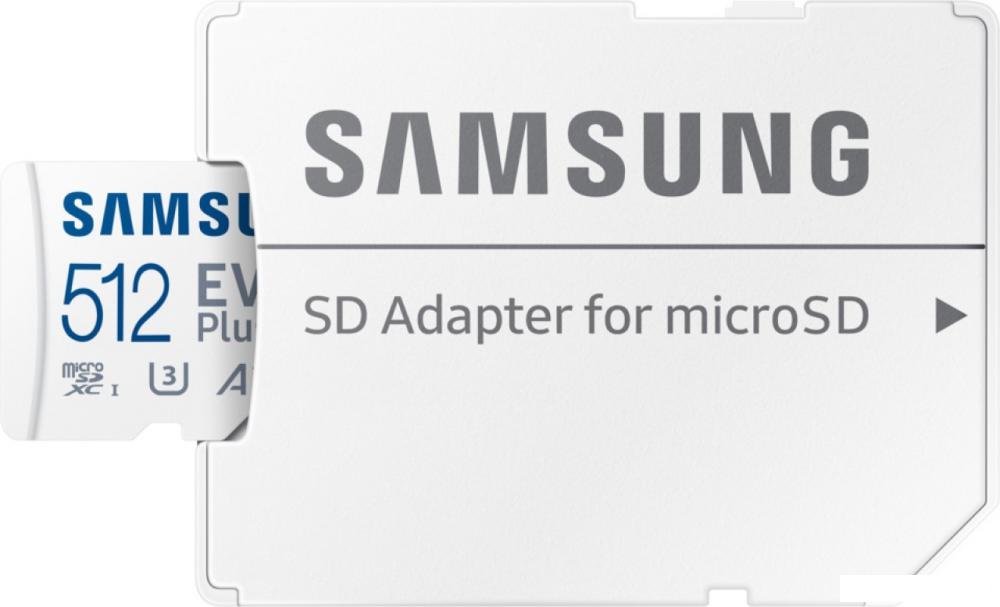 Карта памяти Samsung EVO Plus 2024 microSDXC 512GB (с адаптером)