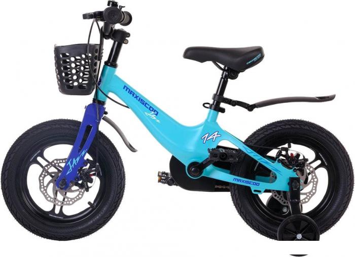 Детские велосипеды Maxiscoo Jazz Pro 14 2024 (мятный матовый)