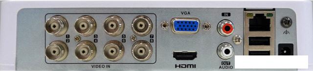 Гибридный видеорегистратор HiWatch DS-H208QA