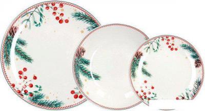 Тарелки, салатники, блюда и наборы Tognana Madison Candy Christmas MC070186050 (18пр)