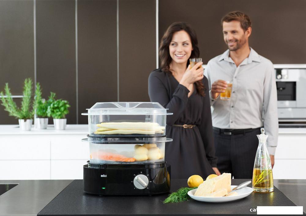 Пароварка Braun IdentityCollection FS 5100 Black