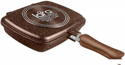 Сковорода-гриль двухсторонняя Lara Choco LR02-221