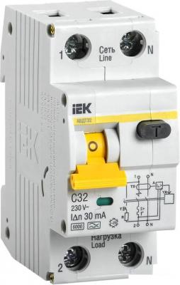 Дифференциальный автомат IEK АВДТ 32 2P 32А 30мА MAD22-5-032-C-30