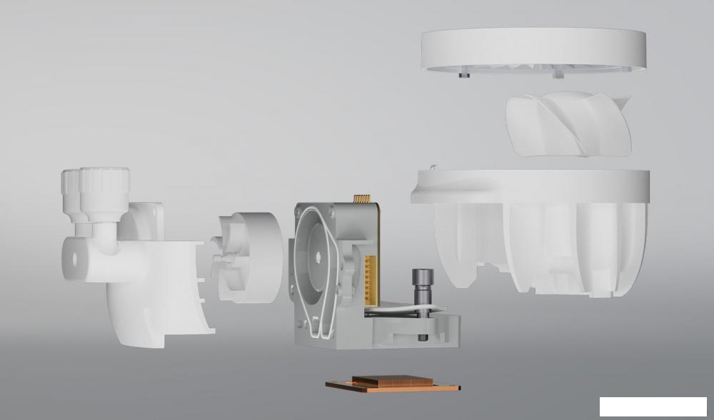 Система жидкостного охлаждения для процессора Arctic Liquid Freezer III 280 A-RGB White ACFRE00151A