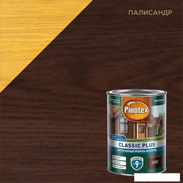 Антисептик Pinotex Classic Plus 3 в 1 2.5 л (палисандр)