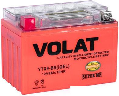 Мотоциклетный аккумулятор VOLAT YTX9-BS(iGEL) (9 А·ч)