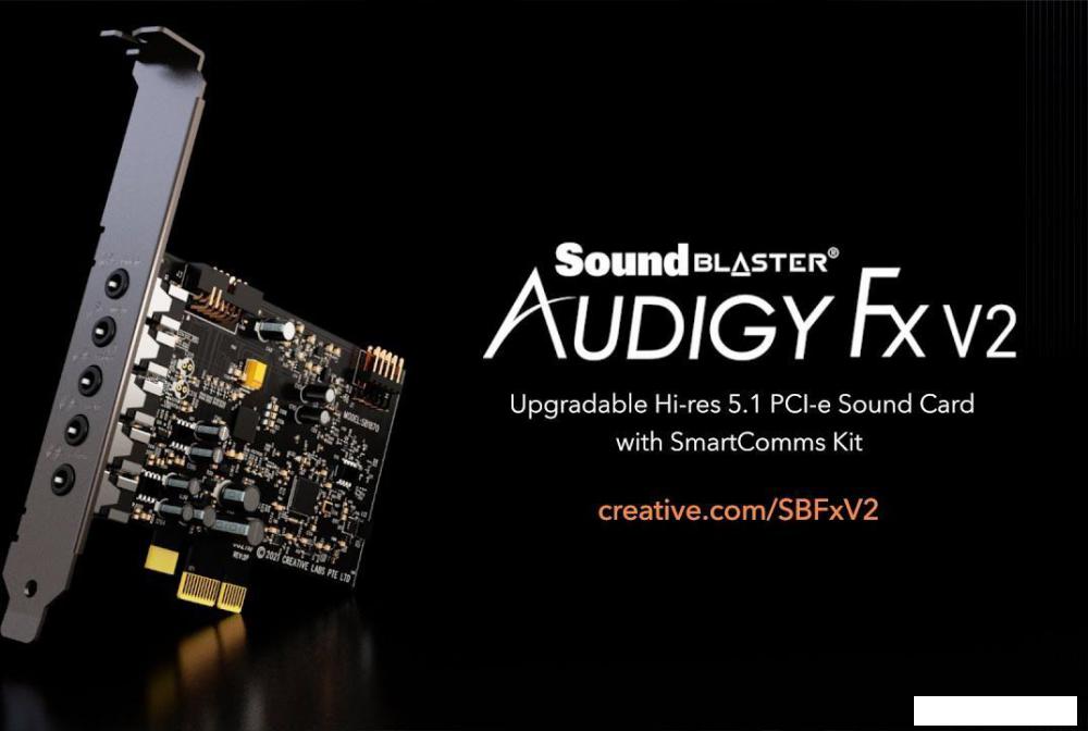Внутренняя звуковая карта Creative Sound Blaster Audigy FX V2