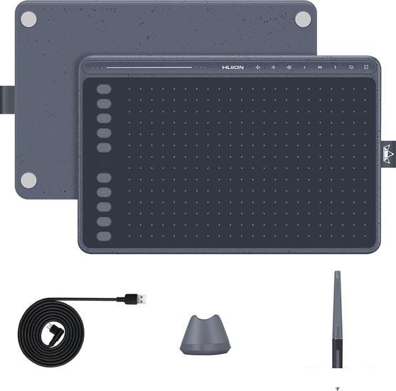 Графический планшет Huion HS611 (серый космос)
