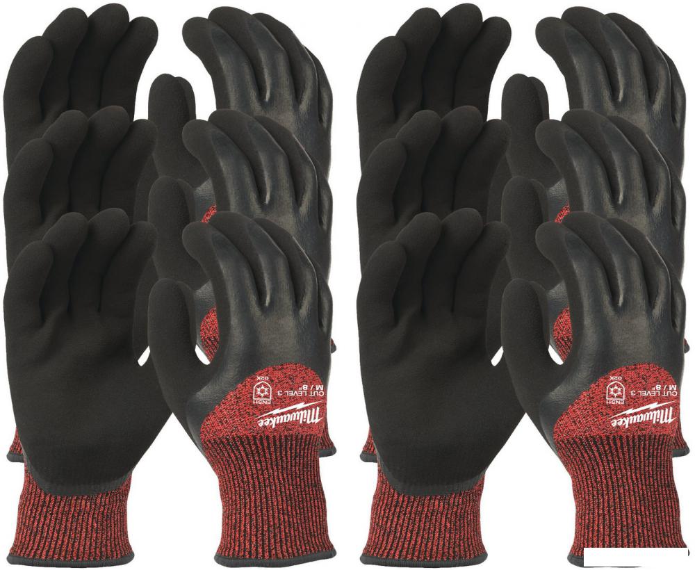 Нитриловые перчатки Milwaukee Cut level 3/C 10/XL 4932479006