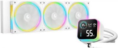 Система жидкостного охлаждения для процессора DeepCool LQ360 Ultra ARGB WH R-LQ360-WHASMC-G-1