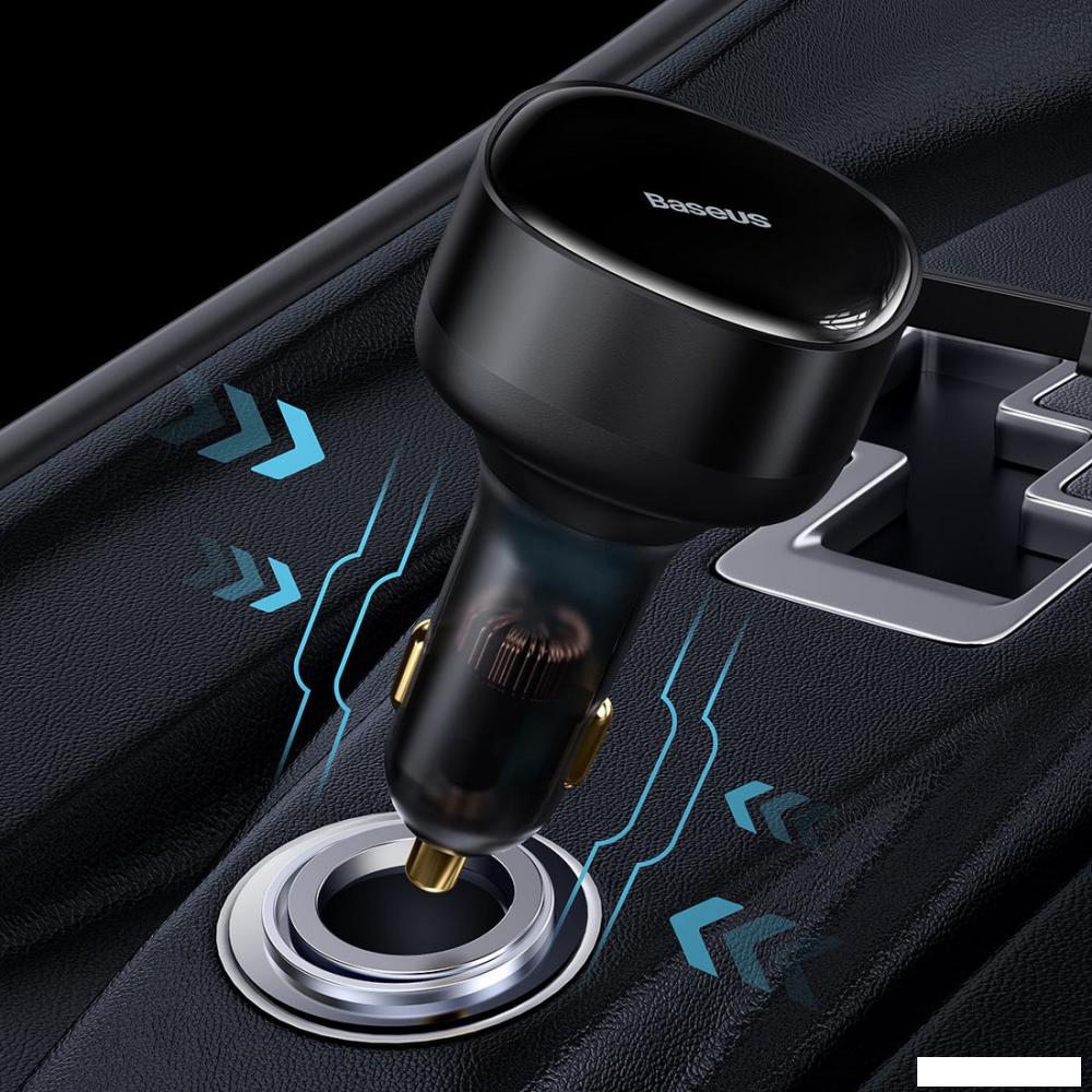 Автомобильное зарядное Baseus Enjoyment Pro 2-in-1 Car Charger C+L 60W C00057802111-02