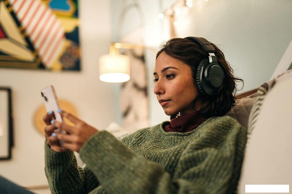 Наушники Audio-Technica ATH-M20xBT (черный)