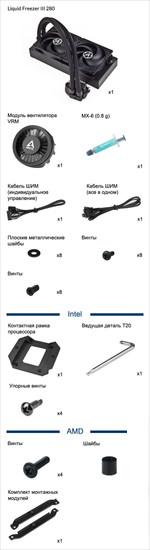 Система жидкостного охлаждения для процессора Arctic Liquid Freezer III 280 A-RGB White ACFRE00151A