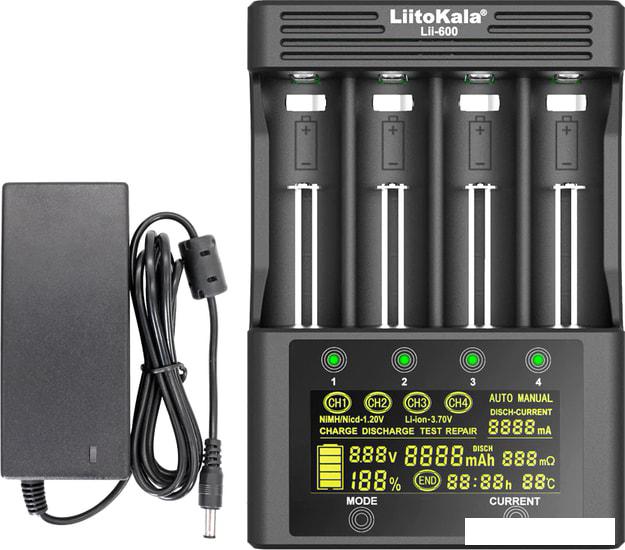 Зарядное устройство LiitoKala Lii-600