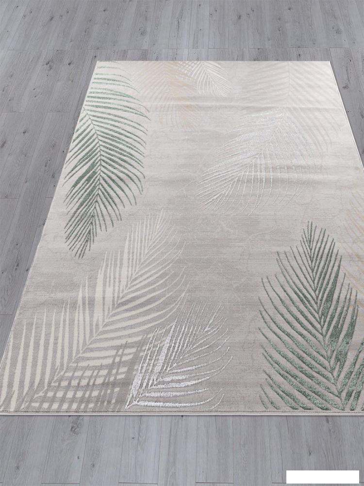 Ковер для жилой комнаты Merinos Liman F167-STAN-GRAY-D.GREEN (2х2.9)