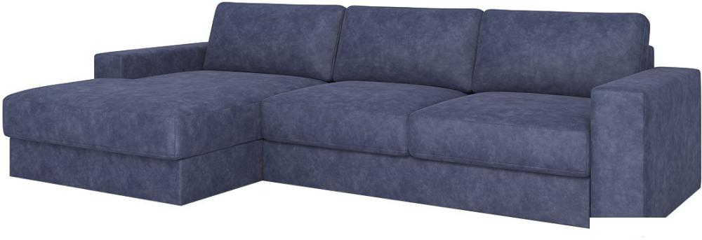 Диваны Rivalli Дискавери + оттоманка левая (Tango Blue)